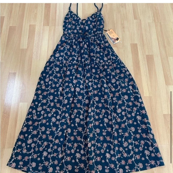 Future Collective x Jenny K Lopez Women's Sleeveless Rope Tie Ruched Mid 1X - Picture 4 of 5